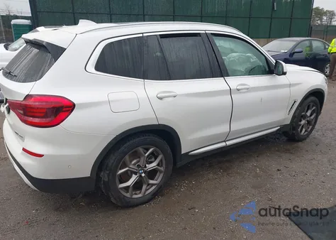 2021 BMW X3 Sdrive30I из США, поврежденный, VIN 5UXTY3C01M9H84842